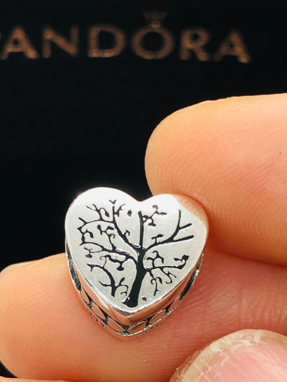✨🔥Pandora Nana Heart Charm S925 Silver with box
